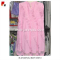 pink party dress viscose fabric dress